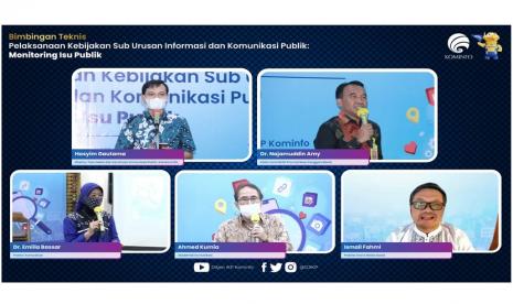 Bimbingan Teknis (Bimtek) Pelaksanaan Kebijakan Sub Urusan Informasi dan Komunikasi Publik