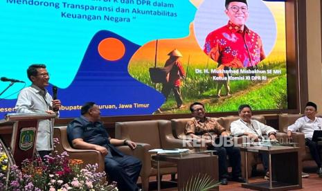 Bimbingan teknis untuk mewujudkan transparansi dan akuntabilitas keuangan negara di Kantor Pemeritah Kabupaten Pasuruan. 