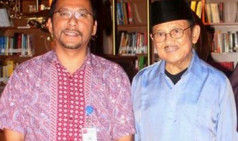 Bimo Joga Sasongko bersama Habibie