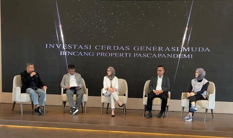 Bincang Properti Pascapandemi bertajuk Investasi Cerdas Generasi Muda secara virtual melalui Zoom, Rabu petang (20/4/2022). 