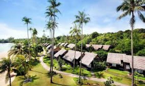 Bintan resort. Pendapatan daerah terbesar di Bintan bersumber dari sektor pariwisata terdampak Covid-19. Ilustrasi.