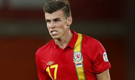 Bintang Timnas Wales, Gareth Bale.