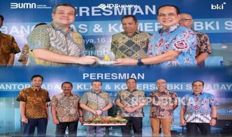 Biro Klasifikasi Indonesia (Persero)/BKI, sebagai lead holding BUMN Jasa Survei, IDSurvey yang meliputi PT Sucofindo dan PT Surveyor Indonesia, secara resmi membuka Kantor Cabang Klas & Komersil BKI Surabaya baru-baru ini di Lantai 3 Graha Sucofindo. 