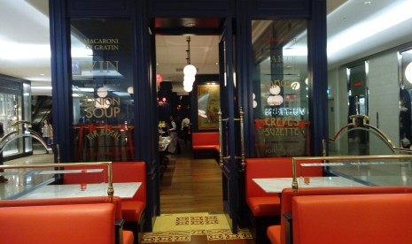 Bistro Baron, restoran yang menyajikan menu klasik Prancis di Plaza Indonesia Jakpus.