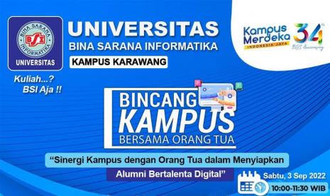 BKOT merupakan bentuk silaturahmi antara kampus dengan orang tua mahasiswa.