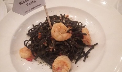 Black Prawn Pasta, menu yang terinspirasi dari blogger The Eater.