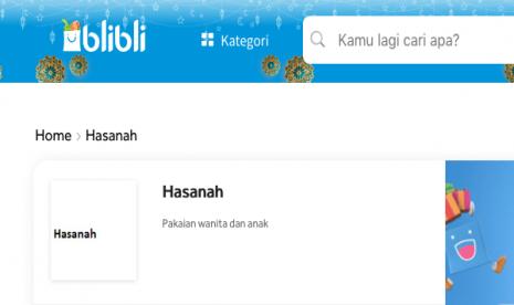 Blibli Hasanah khusus menyediakan produk yang telah memiliki sertifikat halal. Produk lain yang menurut peraturan MUI tak perlu bersertifikat halal juga bisa ditemukan di platform tersebut.