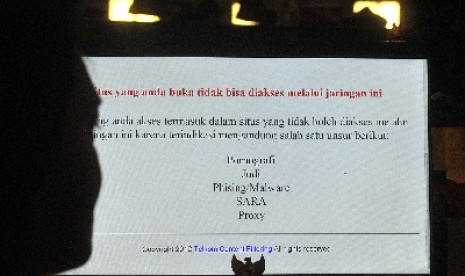 Blokir situs porno