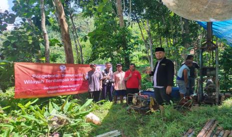 BMH Gerai Kebumen menyalurkan sumur bor kelima kepada masyarakat, Rabu (10/11).