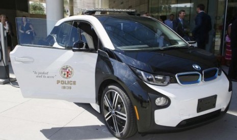 BMW i3 jadi mobil polisi LA