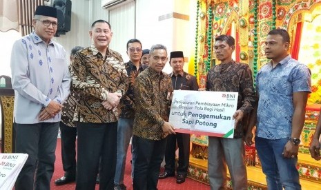 BNI Syariah dan Pemerintah Provinsi Aceh menyepakati kerja sama bisnis terkait pembiayaan, Sabtu (23/11).