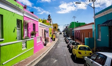 Bo Kaap, Rumah warna-warni di Afrika Selatan