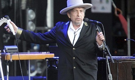 Foto: penyanyi Bob Dylan