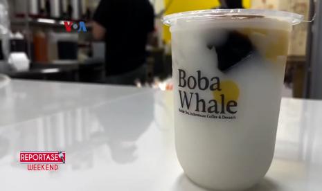 Boba Whale, minuman bubble tea yang dimiliki diaspora Indonesia di New York