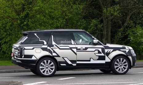 Bocoran gambar Range Rover terbaru.