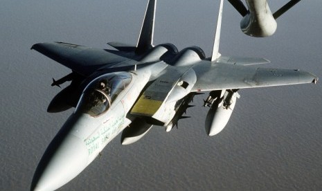 Boeing F-15 Eagle milik Angkatan Bersenjata Arab Saudi.