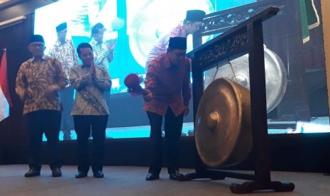 BOGOR -- Menteri Agama Lukman Hakim Saifuddin meluncurkan Agenda Riset Keagamaan Nasional (ARKAN) 2018-2028 pada even Annual Coneference on Research Proposal (ACRP) di Hotel Aston Bogor, Rabu (18/7). 