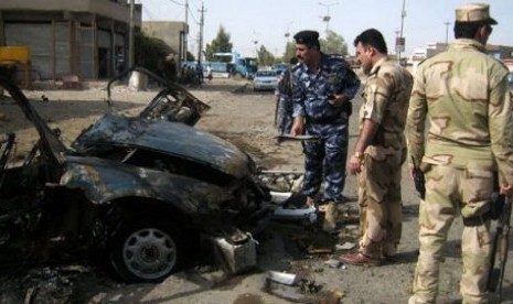 Bom mobil, salah satu serangan terhadap penganut Syiah di Irak yang diluncurkan pada perayaan Arbain, 31 Desember 2012 lalu.