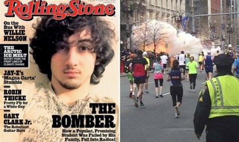 Bomber Boston jadi sampul majalah Rolling Stone