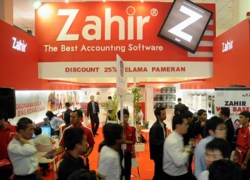 Booth Zahit di FKI 2011