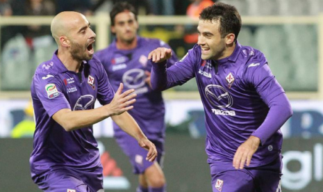 Borja Valero dan Giuseppe Rossi.