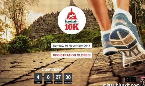 Borobudur International 10k dan Half Marathon