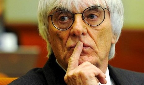 Bos F1 Bernie Ecclestone.