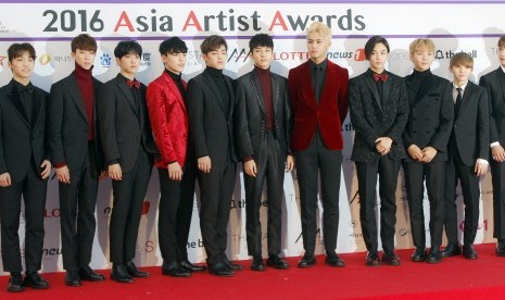 Boyband Korea Seventeen.