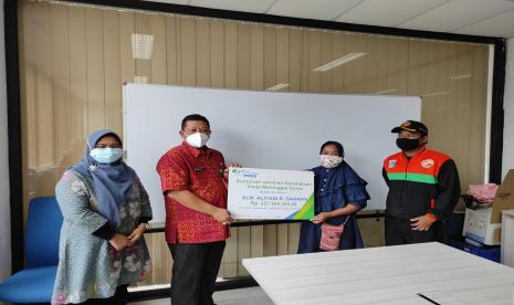 BP Jamsostek Gambir Serahkan Santunan Rp 227 Juta