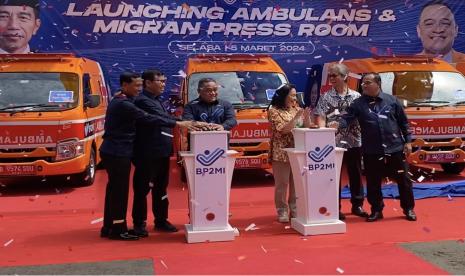 BP2MI meresmikan enam ambulance gratis untuk layani Pekerja Migran Indonesia (PMI) dan keluarganya.