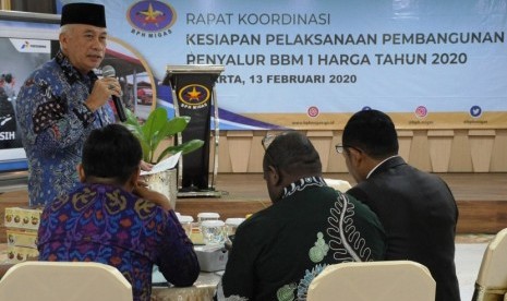 BPH Migas kembali mengundang 20 Bupati dalam rangka Koordinasi Kesiapan Pelaksanaan Pembangunan BBM Satu Harga Tahun 2020. Hadir dalam acara ini adalah Bupati Paniai, Bupati Banggai Laut, Wakil Bupati Halmahera Tengah, Sekretaris Daerah Bima dan perwakilan dari Pemerintah Daerah Lainnya serta PT Pertamina (Persero).