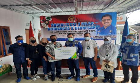 BPJAMSOSTEK Gambir Santuni Ahli Waris Anggota Rumah Aspirasi