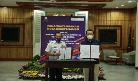  BPJS Kesehatan melakukan penandatanganan Nota Kesepahaman dengan Lembaga Ketahanan Nasional Republik Indonesia (Lemhannas) tentang kerja sama di bidang peningkatan kualitas SDM, pertukaran informasi, pelaksanaan pengkajian, dan pemanfaatan Program BPJS Kesehatan.