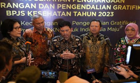 BPJS Kesehatan memberikan Penghargaan Anti Kecurangan dan Anti Gratifikasi kepada pemangku kepentingan Program JKN termasuk unit kerja di BPJS Kesehatan 