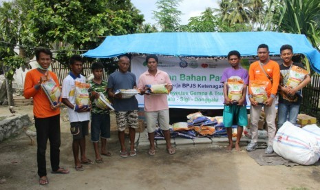 BPJS Ketenagakerjaan bersama Rumah Zakat membantu warga di pedalaman Sigi.