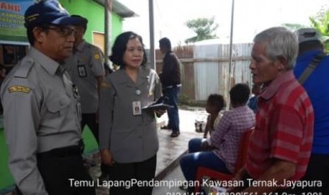 BPTP melakukan temu lapang ternak di Kampung Yobeh, Sentani, Kabupaten Jayapura.