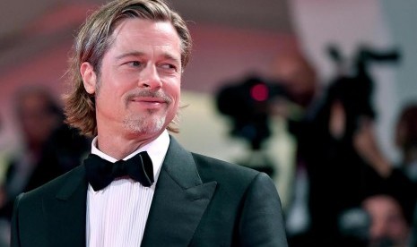 Aktor Brad Pitt selalu melakukan adegan makan di setiap filmnya. (ilustrasi)