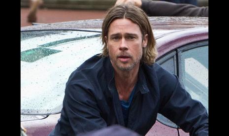 Brad Pitt dalam film World War Z