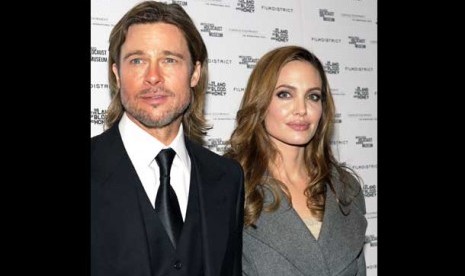 Brad Pitt dan Angelina Jolie 