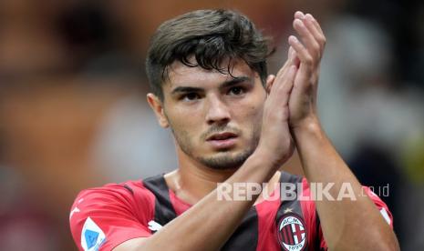 Gelandang serang AC Milan, Brahim Diaz. 