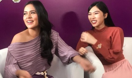 Ini menjadi kali pertama Raisa dan Isyana tampil bersama orkestra Gita Bahana Nusantara (GBN) (Foto: penyanyi Raisa dan Isyana Sarasvati)