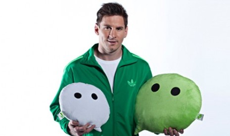 Brand Ambassador WeChat, Lionel Messi