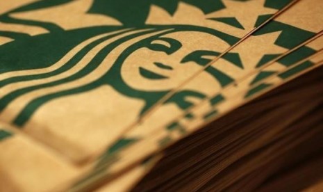 Branded packaging is seen in Starbucks' Vigo Street branch in Mayfair, central London January 11, 2013.