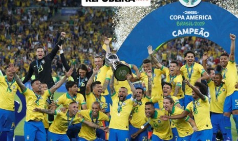 Brasil juara Copa Amercia 2019.