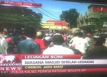 Breaking news bom Cirebon