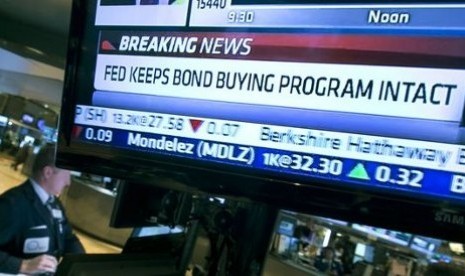 Breaking news di Wall Street tentang pengumuman bank sentral AS, The Fed, Kamis (19/9/2013) langsung direspon positif oleh pasar global.