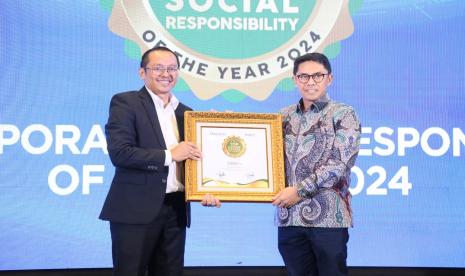 BRI Life kembali meraih penghargaan Best Corporate Social and Environmental Responsibility Awards 2024 for Supporting Social Welfare and Educational Facilities, Category Insurance and Pension Funds Services yang diberikan oleh Warta Ekonomi.