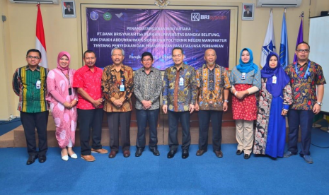 BRIsyariah menjalin kerja sama dengan tiga universitas di Bangka Belitung.