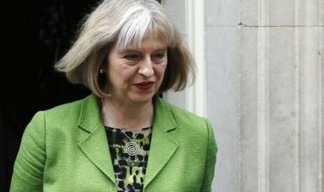 Perdana Menteri Inggris yang baru Theresa May.