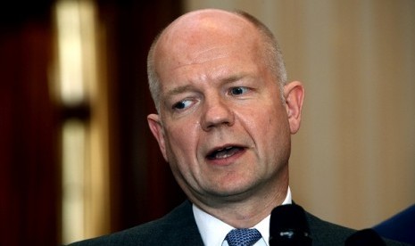 British Foreign Minister William Hague (file photo)